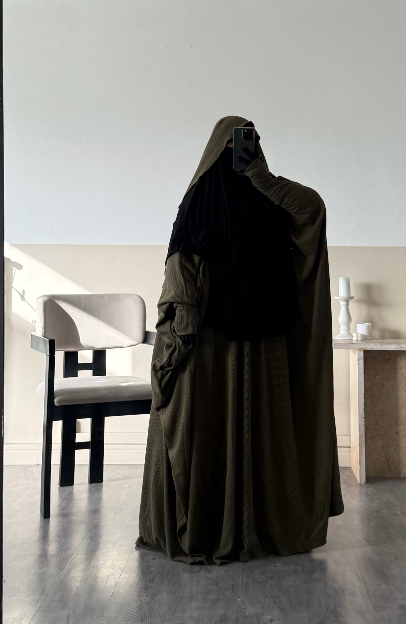 Abaya Saudia hiver