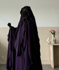 Charger l'image dans la visionneuse de la galerie, Khimar Joumana Flow Soie de Médine
