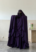 Charger l'image dans la visionneuse de la galerie, Khimar Jouwayriyyah Classic Soie de médine
