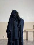 Charger l'image dans la visionneuse de la galerie, Khimar Joumana Flow Soie de Médine

