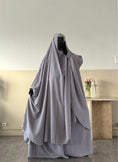 Charger l'image dans la visionneuse de la galerie, Jilbab 2 pièces Jupe Whool peach
