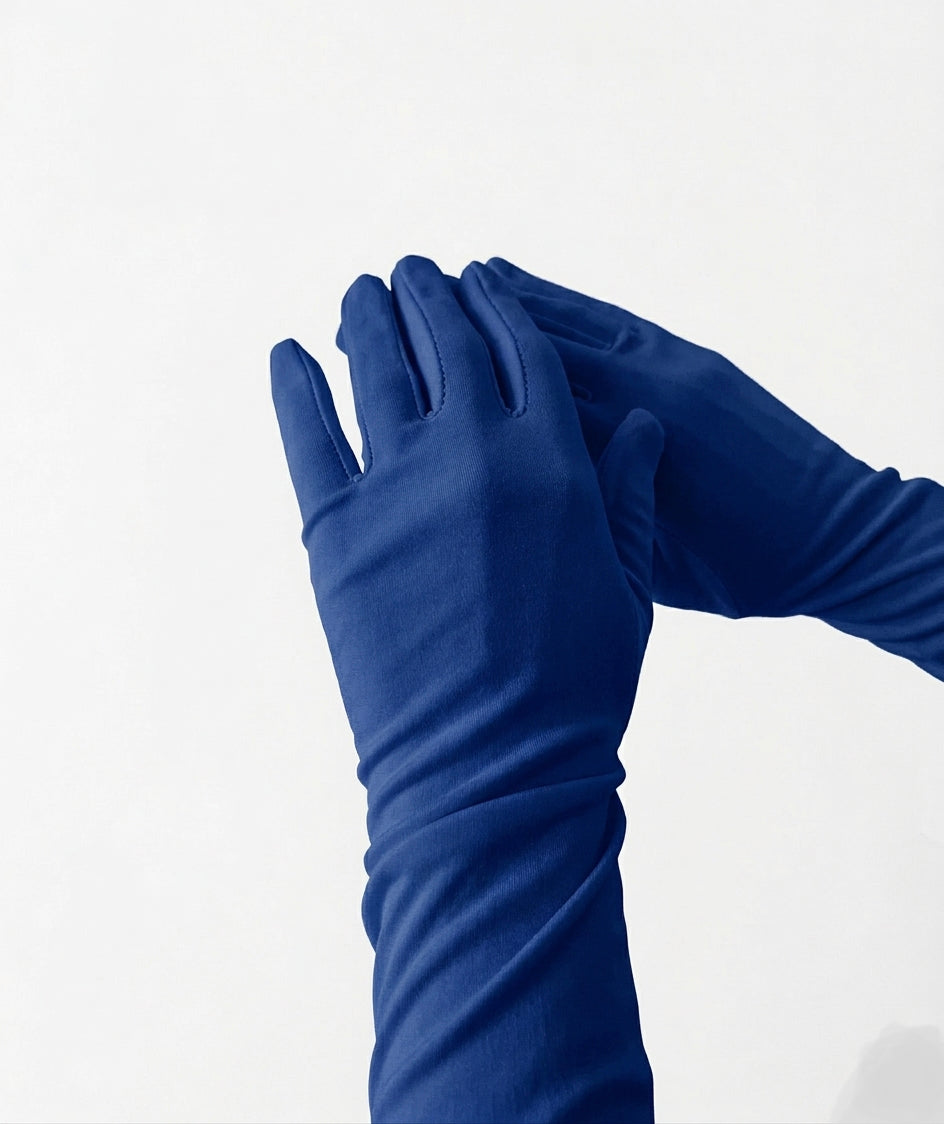 Gants Tactile sans fleur (Mi-Long)