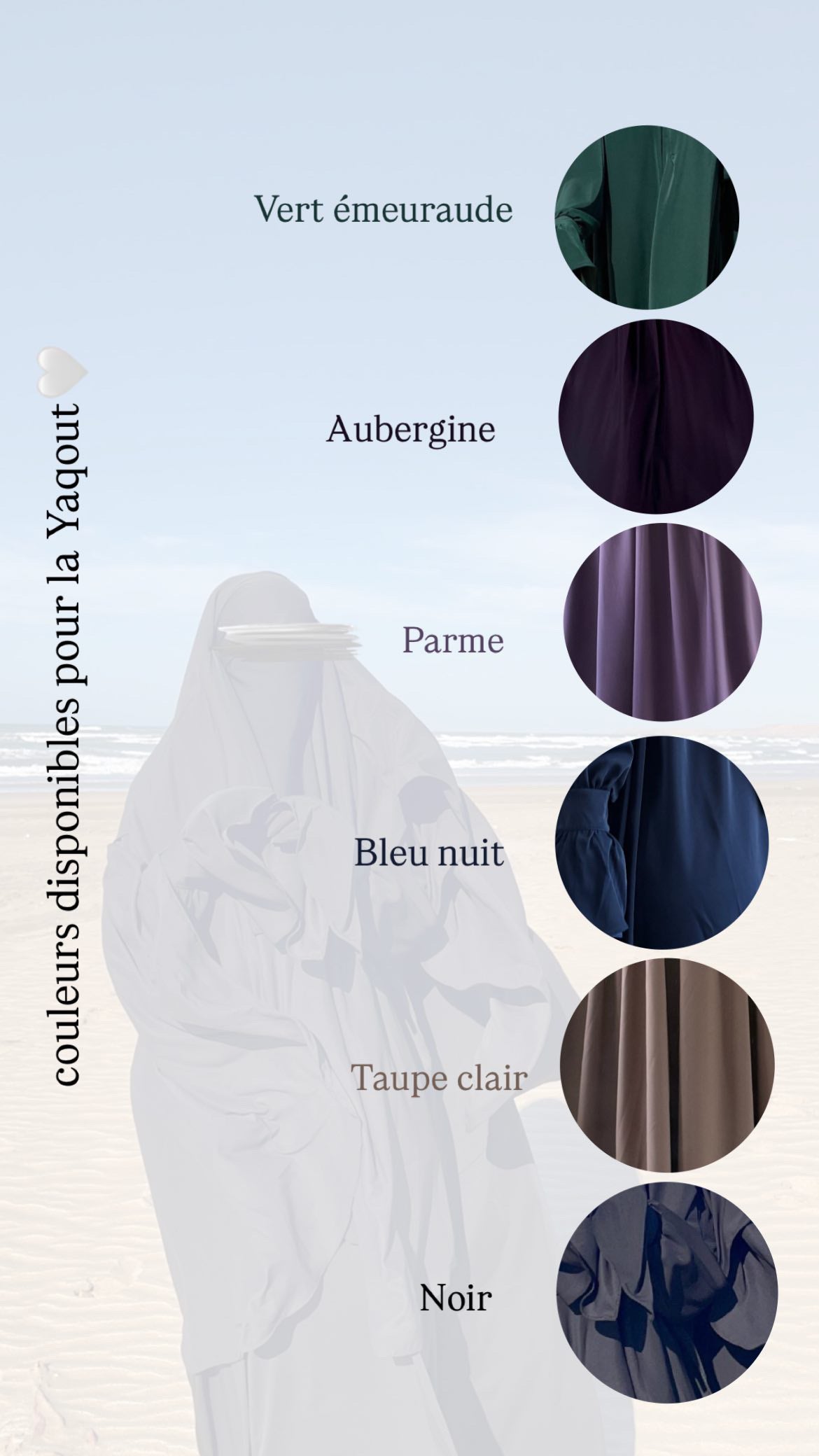 Abaya Yaqout Soie de Médine