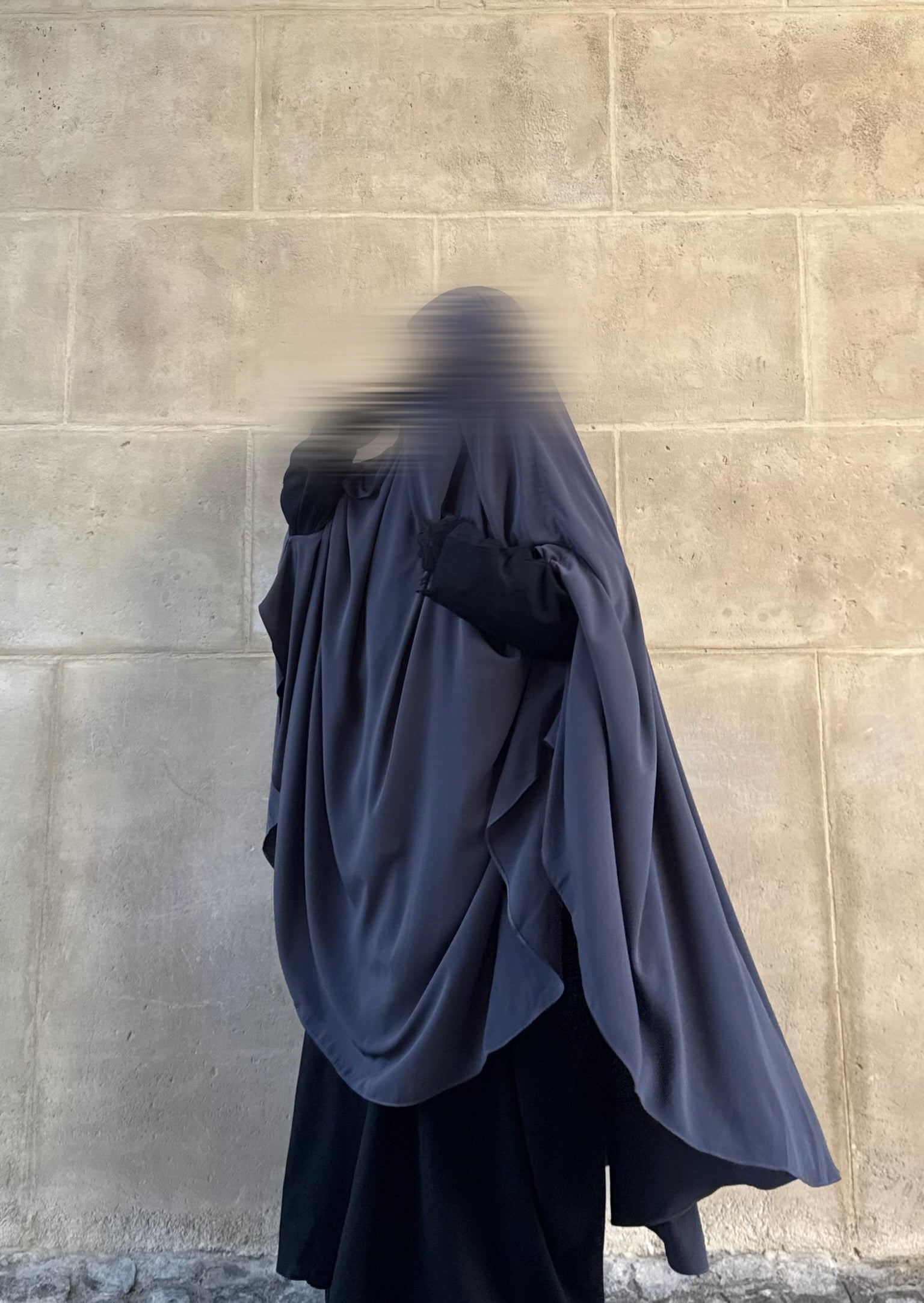 Khimar Jouwayriyyah Classic Whool peach