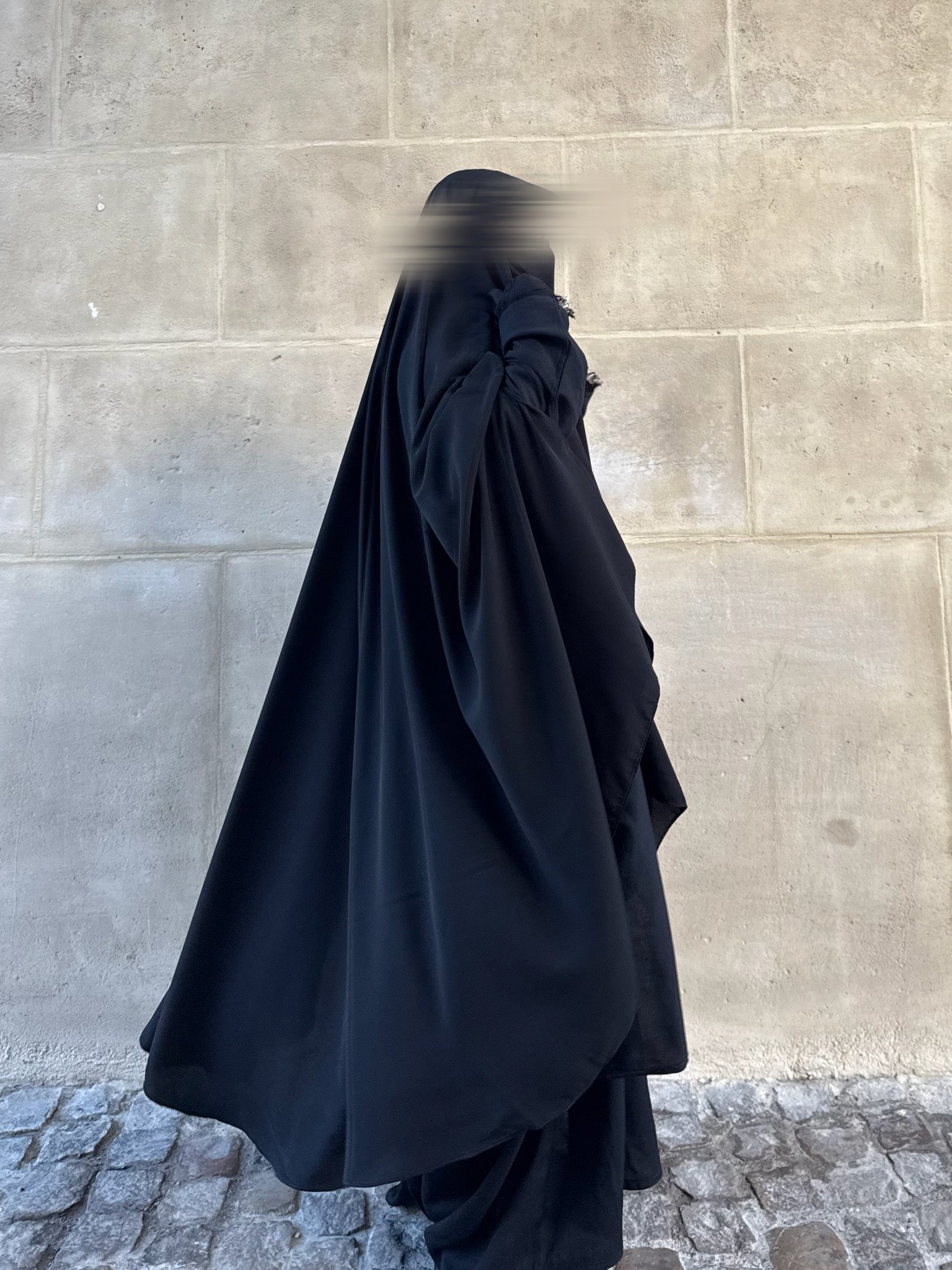 Khimar Jouwayriyyah Classic Whool peach