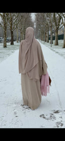 Maxi hijab to tie Silk chiffon