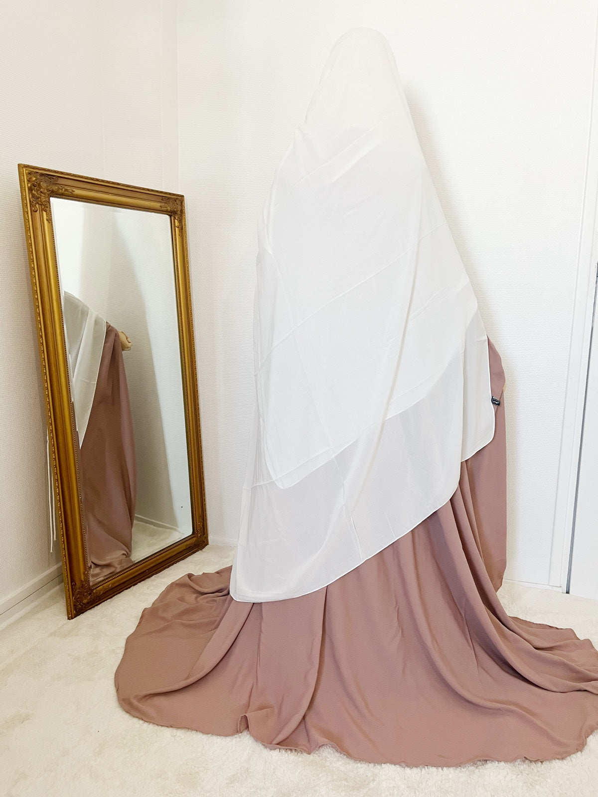 Maxi Hijab XXL Mousseline d’Égypte