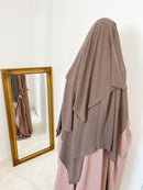 Niqab/Sitar 3 voiles 1m50