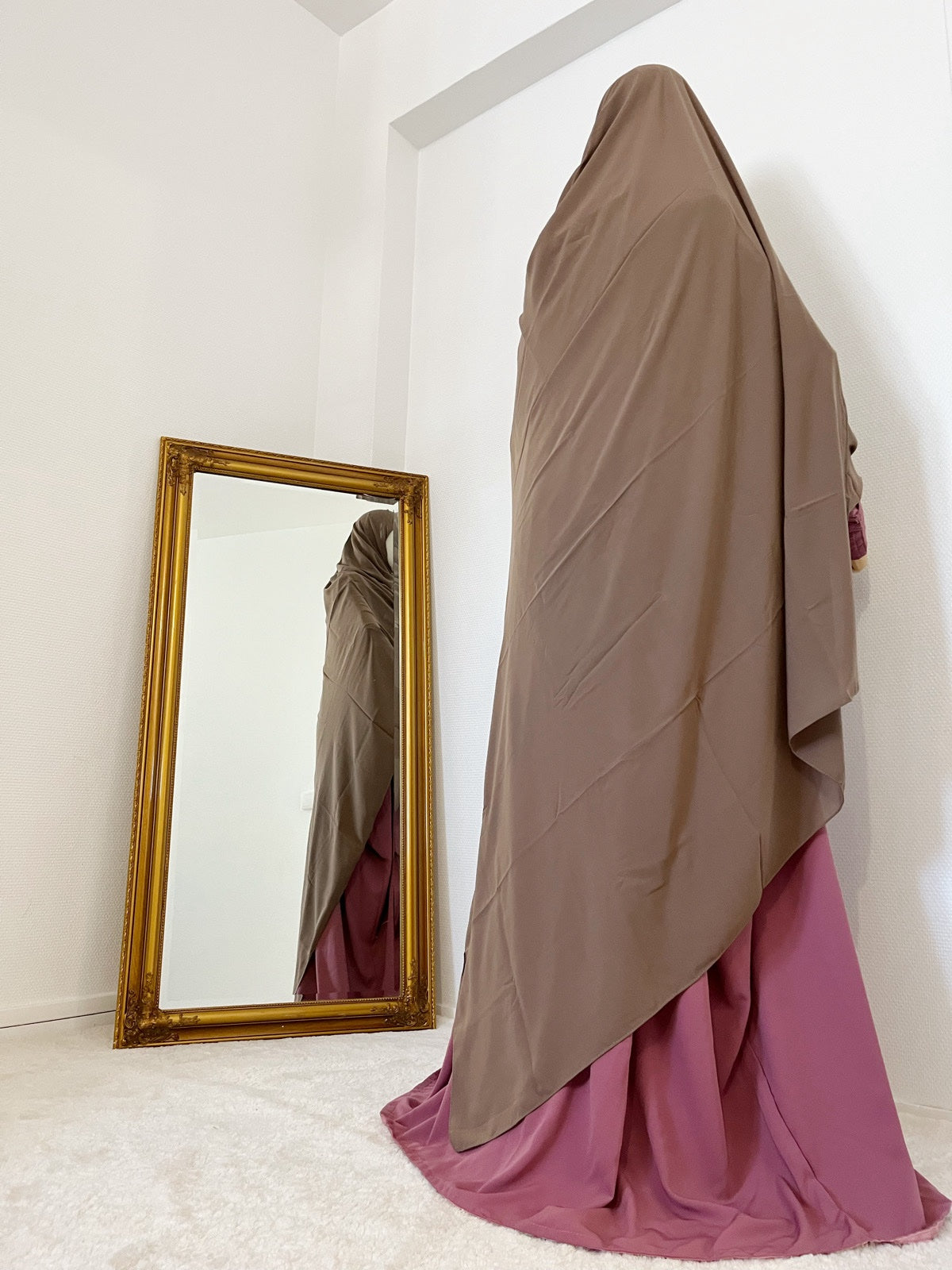 Maxi hijab Mousseline d’Égypte à nouer