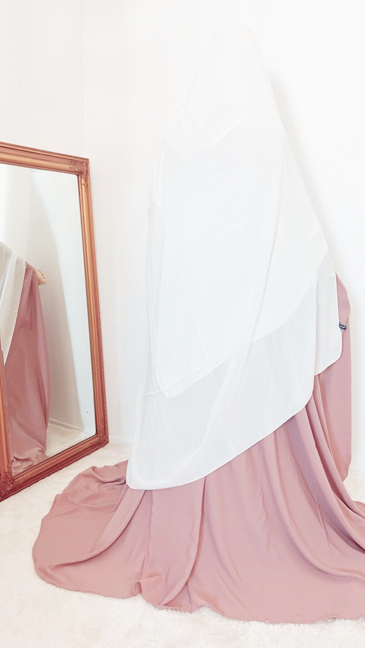 Maxi Hijab XXL Mousseline d’Égypte