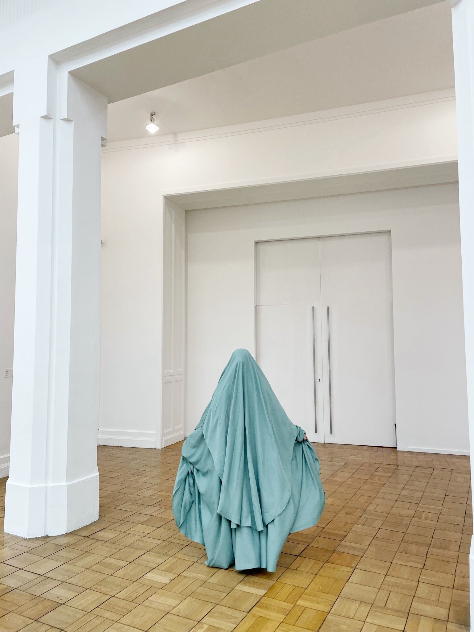 Khimar arrondi Maleeka court (Nidha)