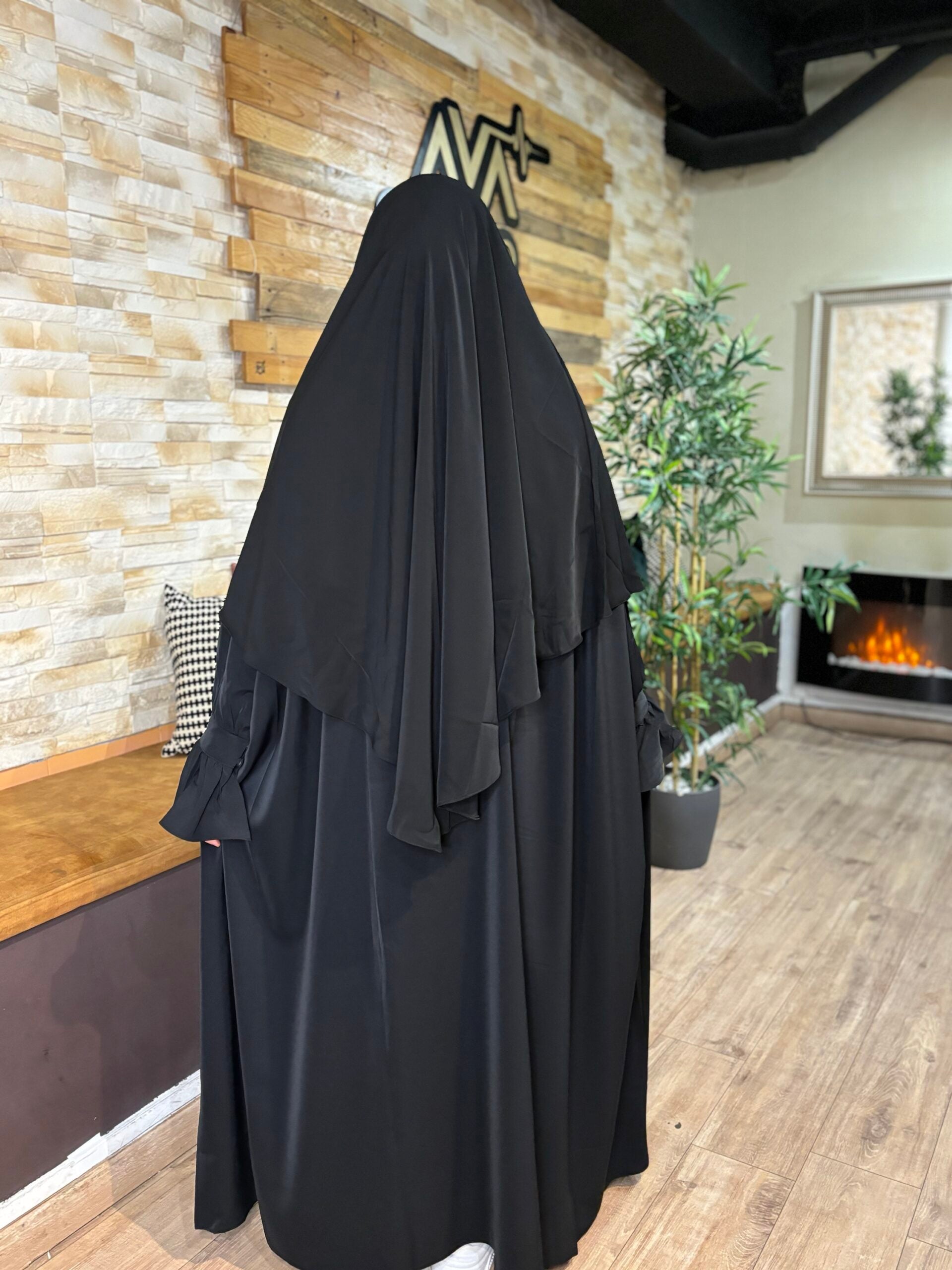 Khimar Sarah court (Soie de Médine)