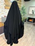 Charger l'image dans la visionneuse de la galerie, Khimar arrondi Maleeka court (Nidha)

